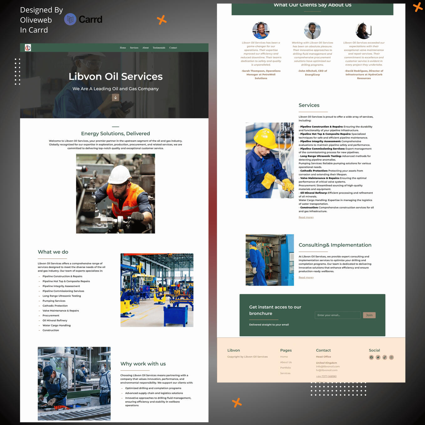 Striver ↗ High- Ticket Agency Landing Page Template